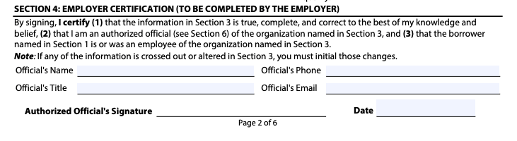 How to fill out the Public Service Loan Forgiveness application